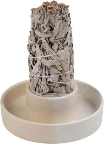 Miniatura 12 de Dorepine - Quemador de incienso de cerámica hecho a mano para palos, soporte para varillas de incienso para meditación, sala de yoga, decoración