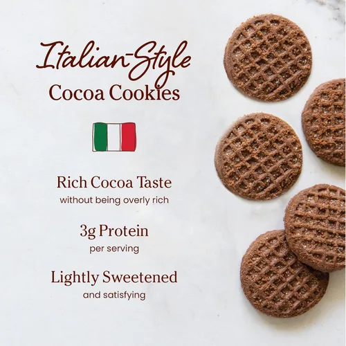 Miniatura 4 de Jovial Galletas orgánicas de cacao crujiente Einkorn – Galletas orgánicas, galletas veganas, altas en proteínas, certificado de comercio justo