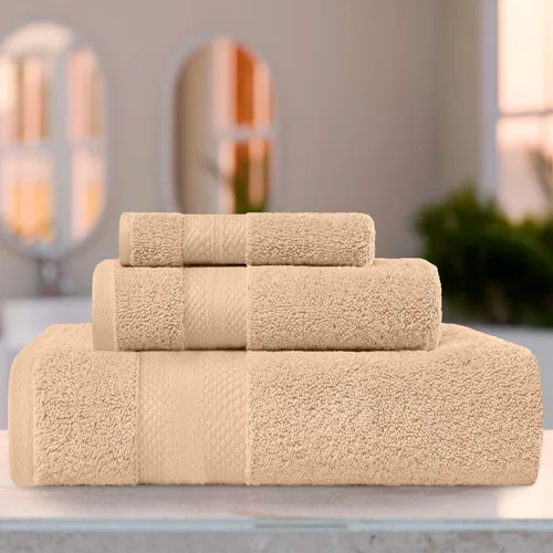 Miniatura 99 de Superior Juego de toallas de algodón turco de 9 piezas, 3 toallas de baño, 3 manos, 3 toallas faciales para el hogar, artículos esenciales de baño