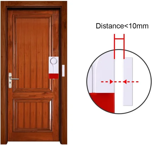 Miniatura 3 de Alarma abierta para puerta y ventana, control remoto inalámbrico, sensor magnético, timbre antirrobo, seguridad para el hogar, protección para casa