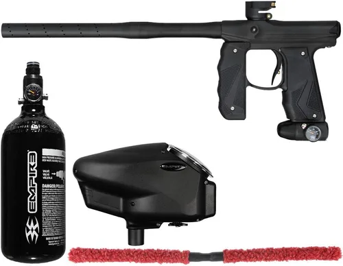 Miniatura 5 de Action Village Empire Mini GS TP Core Kit de pistola de paintball Naranja polvo/Oro polvo