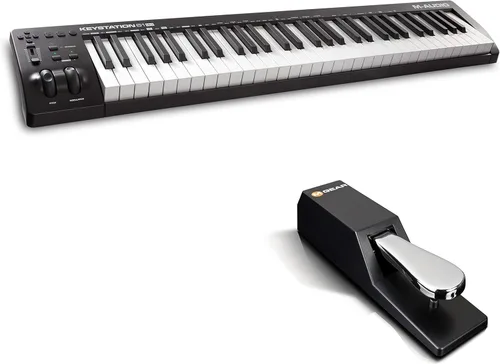 Miniatura 3 de M-AUDIO Keystation 49 Controlador MIDI en Paquete con Auriculares para Grabación de Estudio, Producción Musical, Podcasting, Transmisión