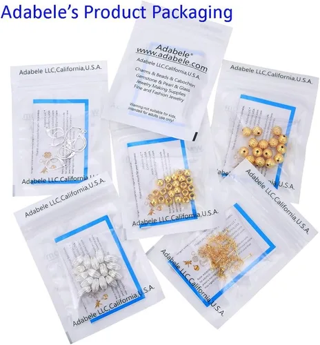 Miniatura 7 de 100 piezas de Adabele hipoalergénicas, resistentes al deslustre, de 0.630 pulgadas, redondas, arracadas de 0.630 pulgadas, ganchos para aretes Dorado