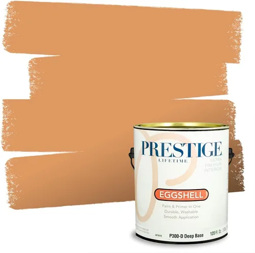 Miniatura 73 de PRESTIGE Pintura exterior e imprimación en uno, bronceado Aberdeen, plano, 1 galón