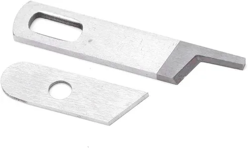 Miniatura 6 de Juego de 2 cuchillas de máquina de coser multifunción Overlocker superior y cuchillo inferior para cantante Elna SERGER modelos T-3 T-33 T-34 T-34
