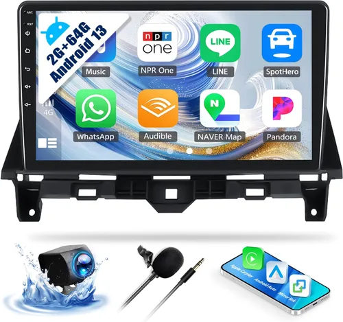 Miniatura 13 de SIXWIN Android 13 Estéreo del coche para Honda Accord 2008 2009 2010 2011 2012 2013 10.1 pulgadas pantalla táctil 2G+64G CarPlay Android Auto Car