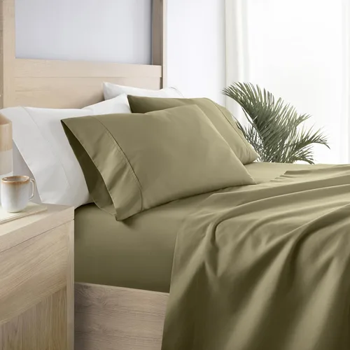 Miniatura 30 de Linen Market Juego de sábanas de 4 piezas California King (azul marino) – Duerme mejor que nunca con estas sábanas refrescantes ultrasuaves para tu