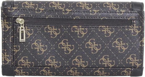 Miniatura 3 de Billetera de embrague Washington Brown Multi Signature 7 12 W x 4 H x 1 D Inches