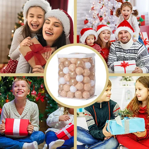 Miniatura 3 de GOGOSO Bear Ball Pit Balls Shapes BPA Free Plastic Play Balls Crush Proof Kids Toddlers Baby Pastel Pelotas Toy Shaped Giant Friendship Bracelet