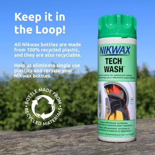 Miniatura 6 de Nikwax Tech Wash 169 fl. oz., Limpiador técnico para chaquetas y ropa de abrigo, restaura la impermeabilización en equipos de lluvia, esquí y nieve
