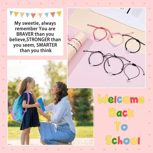 Miniatura 7 de Ithmahco Back To School Bracelet Mommy And Me, First Day Of School Bracelet, Mommy And Me Bracelets, Back To School Bracelet Mommy And Me, Back To