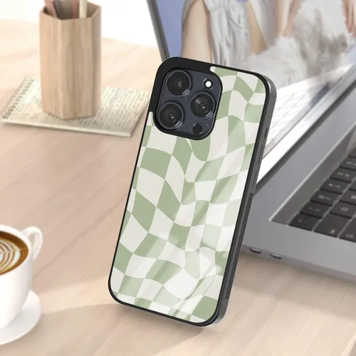 Miniatura 6 de Fundas de teléfono divertidas para niñas con diseño de tablero de ajedrez para iPhone 8 11 12 13 14 15 16 17 Pro Max Plus Mini Xr Xs SE para Samsung