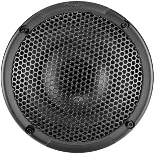 Miniatura 7 de PRV AUDIO Altavoz coaxial poco profundo de audio para automóvil de 6.5", 2X altavoces delgados 6CX380-4 con driver de tweeter incorporado y rejilla