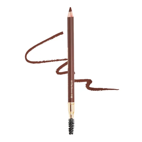 Miniatura 3 de Bodermincer 6 colores a elegir lápiz de cejas impermeable marrón oscuro lápiz de cejas (B01-negro)