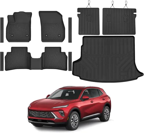 Miniatura 20 de Alfombrillas de suelo y revestimientos de carga para Toyota Camry 2012-2017 (Compatible con híbrido) Protección para todo tipo de clima Goma TPE