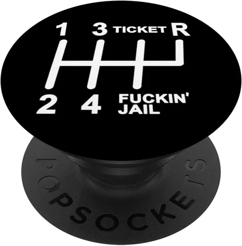 Amante del coche mecánico regalos Guy Gifts Car Racing Gear Shifter PopSockets PopGrip: agarre intercambiable para teléfonos y tabletas