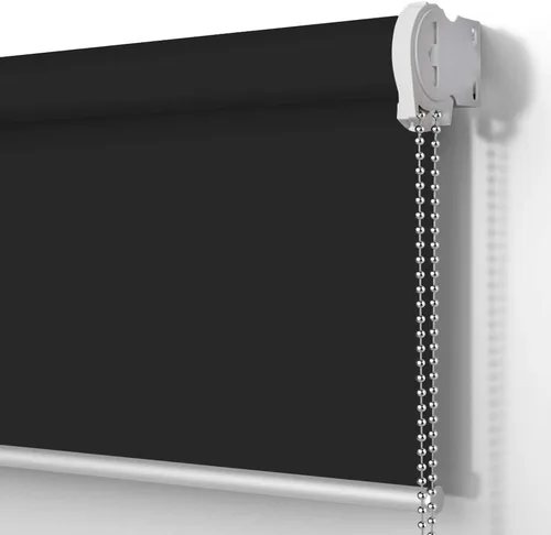 Miniatura 7 de Persianas de ventana enrollables con protección UV, persianas opacas personalizadas color beige, elegantes persianas enrollables, ahorro de energía