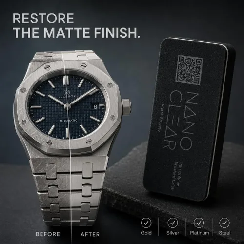 Miniatura 3 de Limpiador de relojes Nano Clear y removedor de arañazos 2.1. Solución de limpiador de relojes, 2 onzas. Renovación de relojes. Pulido de relojes