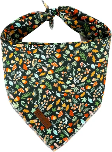 Miniatura 45 de Bandana de verano para perros, bufanda triangular de rejilla de algodón cómoda para perros medianos y grandes, pañuelo lavable para mascotas