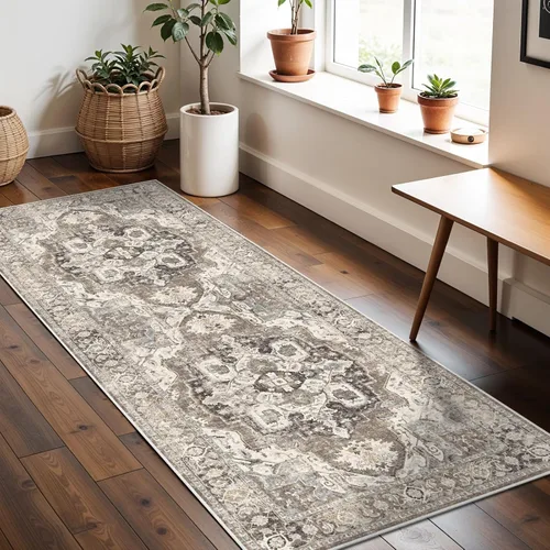 Miniatura 68 de YOUFORTONG Alfombras Corredoras de 2x10 para Pasillos, Alfombra de Cocina Suave, Alfombra Corredera Antideslizante con Respaldo de Goma para Baño