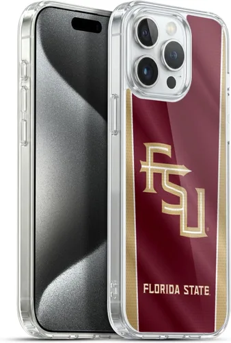 Miniatura 14 de Head Case Designs Funda de gel suave FSU Seminoles de la Universidad Estatal de Florida con licencia oficial compatible con Apple iPhone 13 Pro Max