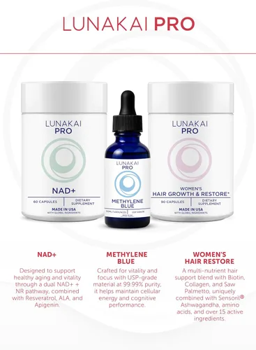 Miniatura 9 de Lunakai PRO Fabricado en EE. UU. Suplemento GLP-1 - Potenciador natural de GLP 1 con probióticos y resveratrol – Apoya el manejo