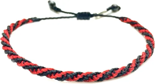 Miniatura 16 de Rumi Sumaq Pulsera de cuerda náutica para hombres, mujeres y niños - Resistente al agua, con nudo manual ajustable - Estilos de mapa de la isla