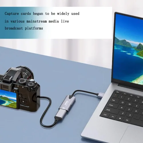 Miniatura 5 de Tarjeta de captura de video, dispositivo de captura de video HDMI 4K, 1080P HD 30fps Grabber de audio y video en vivo para juegos, transmisión