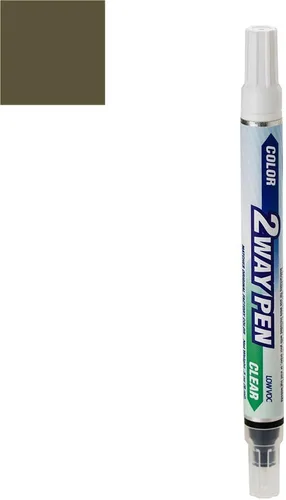Miniatura 353 de ColorRite Bolígrafo para Dodge Avenger Automotive Touch-up Paint - Pintura transparente con efecto azul moderno PBL/EBL - Paquete de color + capa