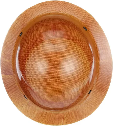 Miniatura 6 de MSA Skullgard Casco Duro de Ala Completa con Suspensión - Tapa Sin Ranuras, Hecho de Resina Fenólica, Cargas de Calor Radiante hasta 350°F, Casco