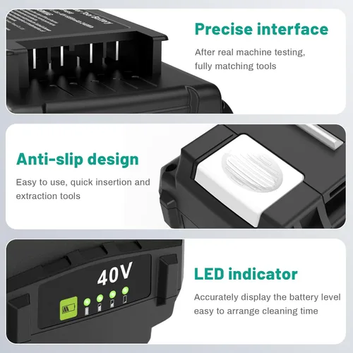 Miniatura 5 de Futurebatt Batería de gran capacidad 6.0Ah 40V para Ryobi 40 voltios herramientas eléctricas OP4015 OP4026 OP40201 OP4030 OP4040 OP4050 OP40601 etc.