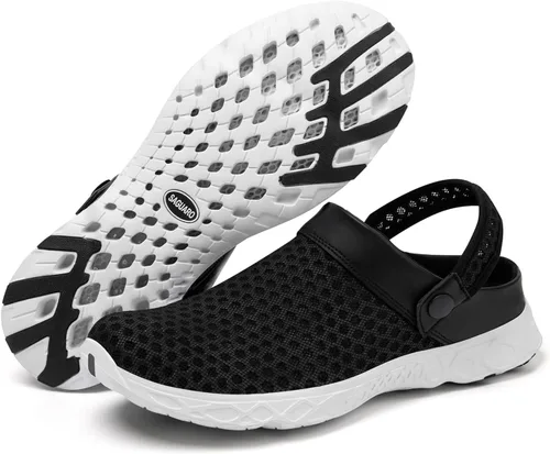 SAGUARO - Zapatos de jardín de secado rápido para hombre y mujer, zuecos ligeros de jardinería, sandalias de agua para deportes. uso en exteriores,