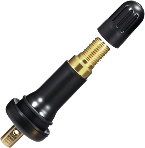 Miniatura 7 de Saihisday TR413 - Vástagos de válvula de neumático de goma negra TPMS para GM Chevy (paquete de 50) (50, negro)
