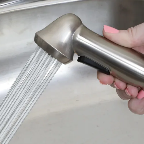 Miniatura 3 de Danco 10337 - Aerosol lateral universal para fregadero de cocina, níquel cepillado cepillado níquel