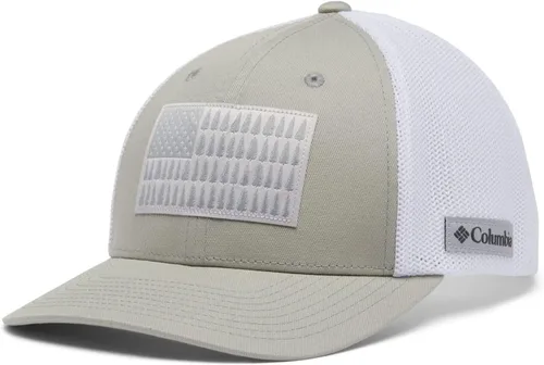 Miniatura 287 de Columbia - Gorra de malla con bandera con árboles unisex para adultos, corona alta