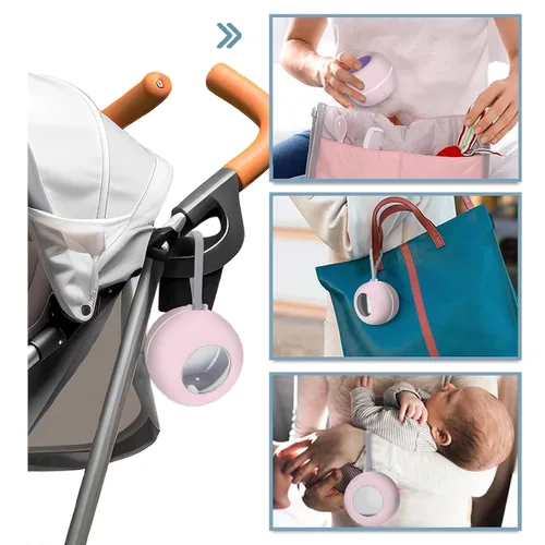 Miniatura 6 de Desinfectante portátil mejorado para chupete, caja desinfectante con luz UV, 99.99% de limpieza en 3 minutos, 90 ciclos de desinfección, recargable