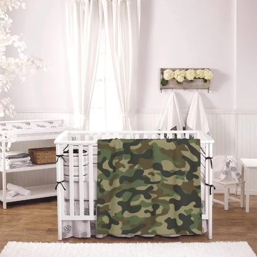 Miniatura 4 de Manta de forro polar de camuflaje militar, ultra suave, acogedora, manta de franela decorativa de camuflaje militar para el hogar, cama, sofá