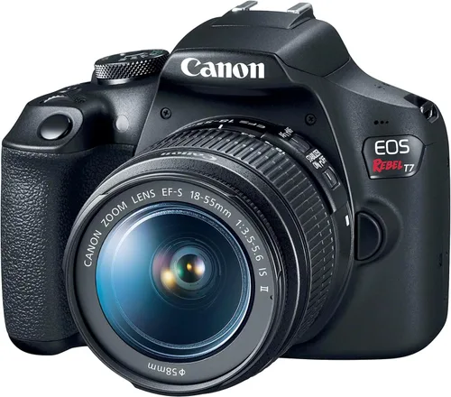 Miniatura 3 de CANON EOS Rebel T7 Cámara DSLR con EF-S 18-55MM F/3.5-5.6 is II+16.535-31.496 in f/8.3 HD Teleobjetivo zoom lentes con montura T + trípode de 50