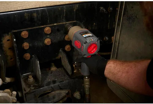 Miniatura 18 de Ingersoll Rand 2146Q1MAX Llave de impacto neumática de transmisión de 3/4 pulgadas con diseño silencioso de empuñadura de pistola y par de torsión