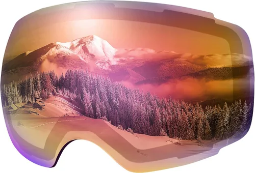 Miniatura 12 de OutdoorMaster Lentes de repuesto para gafas de esquí PRO - Más de 20 opciones Vlt 15% Azul