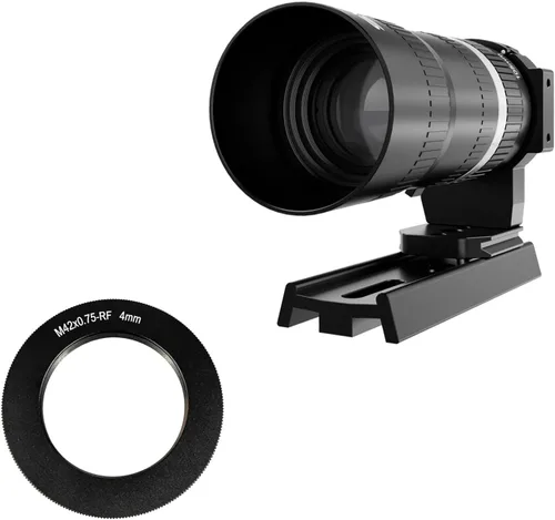 SVBONY Lente de cámara Astro SV535 con adaptador de montaje RF compatible con cámara sin espejo Canon, lente de teleobjetivo F2.8, longitud focal de