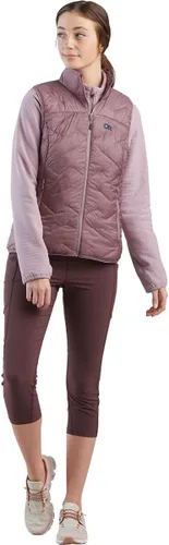 Miniatura 6 de Outdoor Research Chaleco ligero SuperStrand para mujer, chaleco resistente al viento y con aislamiento