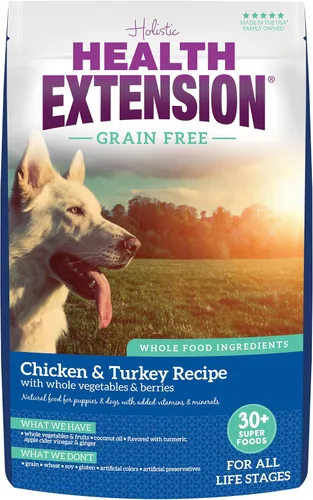 Miniatura 15 de Health Extension Alimento seco para perros, alimento natural con vitaminas y minerales añadidos, adecuado para todos los cachorros, incluye receta