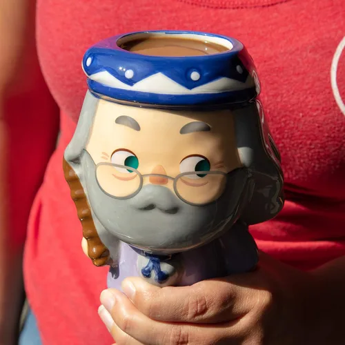 Miniatura 5 de Harry Potter Dumbledore - Taza de café de 16 onzas, diseño de copa de copa de figura Kawaii por Jerrod Maruyama, de cerámica, gran regalo para niños