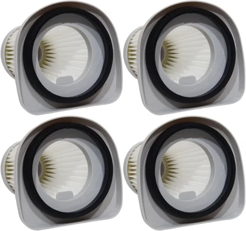 PUREBURG Filtro de repuesto compatible con Amazon Basic VSC02A861NA - Aspiradora de varilla con cable 2 en 1, paquete de 4 filtros HEPA y prefiltro