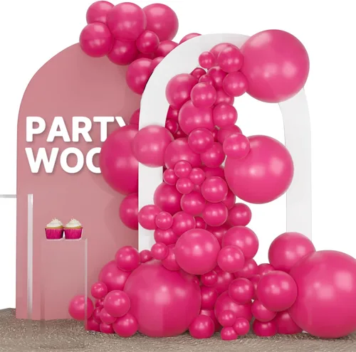 Miniatura 27 de PartyWoo Globos azul marino, 120 piezas de diferentes tamaños de 18, 12, 10, 5 pulgadas, kit de arco de globos azul oscuro guirnalda para Azul-z90