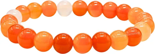 Miniatura 369 de Amazing Gemstone Pulsera de cristal para mujeres y hombres, pulsera de cristal curativo de protección, pulsera elástica con cuentas de piedras