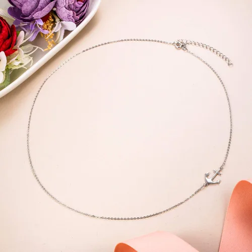 Miniatura 4 de EVER FAITH Gargantilla de plata de ley 925 con cadena ajustable para mujer