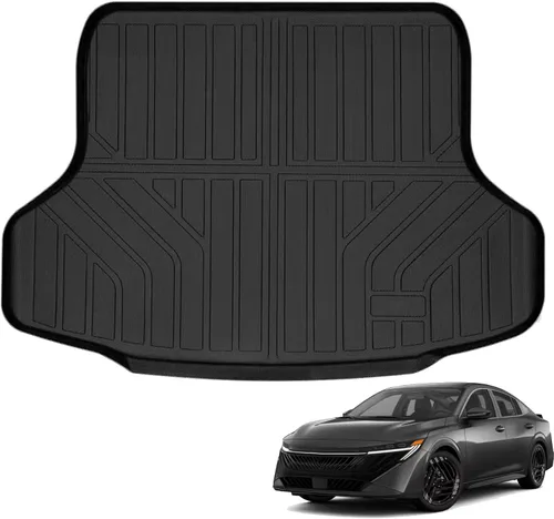 Miniatura 14 de Auxko All Weather Floor Mats Cargo Mat with Backrest Mat for Nissan Pathfinder 2022-2025 2026 TPE Liners Accessories Guard Odorless Anti-Slip Floor