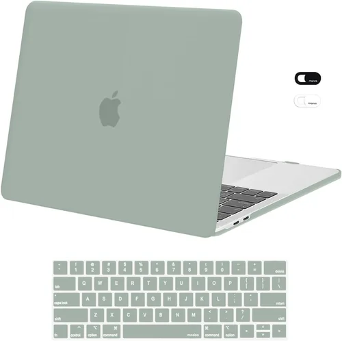 Miniatura 13 de MOSISO - Carcasa rígida de plástico, compatible con MacBook Pro de 13 pulgadas y cubierta para teclado y cámara web